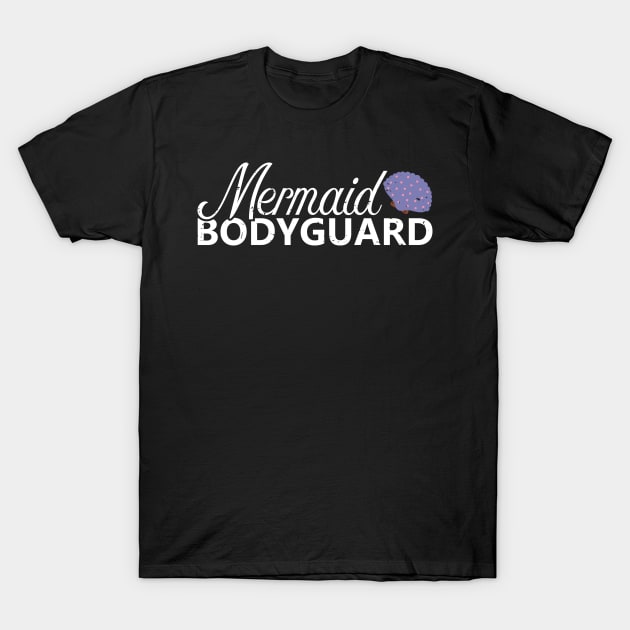 Mermaid Bodyguard T-Shirt by PixelArt